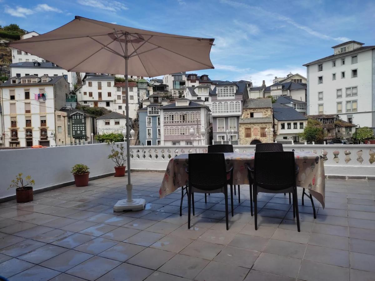 Casa Del Beso II Apartment Luarca Bagian luar foto
